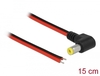Scheda Tecnica: Delock Cable Dc 5.5 X 2.5 Mm Male - To Open Wire Ends 15 Cm Angled