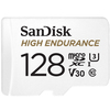 Scheda Tecnica: SanDisk High Endurance microSDHC - 128GB Card With ADApter