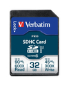 Scheda Tecnica: Verbatim Secure Digital Card - Sdhc Pro Uhs-i 32GB Class 10