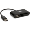 Scheda Tecnica: Hamlet Sd-micro Sd Memory Reader + 1 USB Port To USB-c - Interface