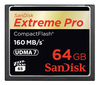 Scheda Tecnica: WD SanDisk 64GB Extreme Pro CF 160MB/s media card - 