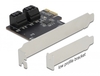 Scheda Tecnica: Delock 4 Port SATA Pci Express X1 Card Low Profile Form - Factor