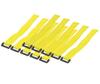 Scheda Tecnica: Logilink Fascette FerMacavo Gialle In Velcro Set Da 10 Pz - 