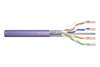 Scheda Tecnica: DIGITUS Cavo di installazione CAT 6 F-UTP, 250 MHz B2ca (EN - 50575), AWG 23/1, bobina da 500 m, Sx, Vi