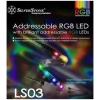 Scheda Tecnica: SilverStone SST-LS03 - 12 pcs Addressable RGB LED with magnetic strip And Adhesive