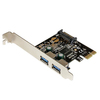 Scheda Tecnica: StarTech 2 Port PCI Express PCIe SuperSpeed USB 3.0 - Controller Card w/ SATA Power