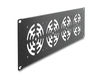 Scheda Tecnica: Delock 19" 3U Rack Cover For 4 Fans 92 X 92 Mm Dark Grey - 