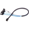 Scheda Tecnica: SilverStone SST-CPS05 System Cables - 12GB miniSAS HD Sff-8643 To SATA 7pin+sideband Cable 0.5m