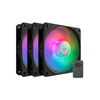 Scheda Tecnica: CoolerMaster SickleFlow 120 ARGB 650-1800 RPM 10%, 62 CFM - 10%, 2.5 mmH2O 10%, 8 - 27 dBA, 120 mm, 4-pin PWM