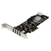 Scheda Tecnica: StarTech 4 Port Dual Bus PCI Express (PCIe) SuperSpeed - USB 3.0 Card ADApter with UaSP, SATA/LP4 Power