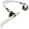 Scheda Tecnica: Delock Scheda MiniPCIe mSATA - I/O PCIe half size 1 x GigaBit LAN