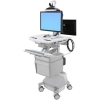 Scheda Tecnica: Ergotron StyleView Telemedicine Cart, Back-to-Back Monitor - Powerd