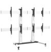 Scheda Tecnica: Techly Sup. Pavimento - Per 4 Tv CD/ed 32-55'' Per Video Wa