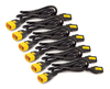 Scheda Tecnica: APC Power Cord Kit (6 Ea) Locking C13 To C14 0.6m Black - 