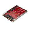 Scheda Tecnica: StarTech ADAttatore per 2 Dischi SSD M.2 SATA per alloggio - da 6.35 cm (2.5") - RAID - M.2 NGFF