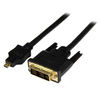 Scheda Tecnica: StarTech 2m Micro-HDMI Male To DVI-D Male Cable 1920x1200 - Video
