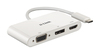 Scheda Tecnica: D-Link Hub USB-c 3-in-1 Con ADAttatore HDMI/VGA/DP, Uscite - HDMI/DP Fino 4k, Vg