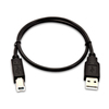 Scheda Tecnica: V7 Cavo USB A USB B 50cm 2.0 USB A(m) USB B(m)50cm Nero - 