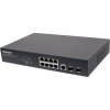 Scheda Tecnica: Intellinet Switch Gigabit Ethernet 8 Porte PoE+ Web-managed - Con 2 Porte Sfp