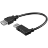 Scheda Tecnica: Goobay Cavo USB 2.0 male Angolato/a female 0,15 M - 