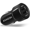 Scheda Tecnica: AXAGON PWC-5V5 Caricabatterie 2x USB Smartcharge, 24 W - Cl-plug Black