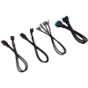 Scheda Tecnica: Corsair Premium Pro Sleeved Cable-set (gen 4) - Black