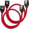 Scheda Tecnica: Corsair Premium Sleeved SATA-Cable - 30cm Red