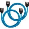 Scheda Tecnica: Corsair Premium Sleeved SATA-Cable - 60cm Blue