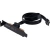Scheda Tecnica: Akasa Low Profile PCI Bracket Cable with - USB 3.1 Gen2 Type-C