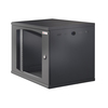 Scheda Tecnica: Techly Armadio Rack 19'' muro - 10u Sezione Unica P 500mm Porta Grigiata Nero