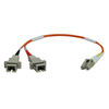 Scheda Tecnica: EAton Tripp ite 0.3m Dupex Multimode Fiber Optic 62.5/125 - ADApter C/SC M/F 1ft 1' 0.3 Meter LAN Cable c Muti-mo