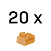 Scheda Tecnica: Lindy Port Bocker RJ45 - 20 Pezzi, Arancione