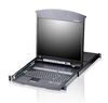 Scheda Tecnica: ATEN Switch KVM CD due binari Multi-Intelrface Cat5 8 porte - 17'', K1508AM-AXA-XG