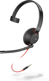 Scheda Tecnica: HP Cuffie Poly Blackwire 5210, Blackwire 5200 series, con - microfono, over ear, cablato, eliminazione rumore attivata