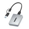 Scheda Tecnica: Logilink Docking Station Per SSD M.2 NVMe (PCIe) USB 3.2 - Gen 2, Silver