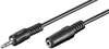 Scheda Tecnica: Goobay Cavo ProlunLGA Stereo 3.5 Mm M/F 4pin 3 M Nero - 