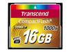 Scheda Tecnica: Transcend 16GB 1000x Compactflash Udma7 R160 W70 - 