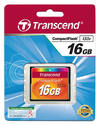 Scheda Tecnica: Transcend 16GB 133x Compactflash (standard) R50 W20 - 