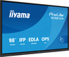 Scheda Tecnica: iiyama ProLite TE9813A-B2AG 98.5" 3840 x 2160 Ips PureTouc - USB-C x2 , HDMI x2, DP OPS Slot x1