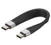 Scheda Tecnica: Techly Cavo Corto Piatto USB-c Maschio USB-c - Maschio E-mark Ricarica Rapida Fpc 12.4 Cm