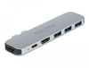 Scheda Tecnica: Delock Docking Station For MacBook Dual HDMI 4k / Pd / Hub - 