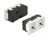 Scheda Tecnica: Delock Easy 45 Grounded Power Socket - 2-way + 45- Arrangement 45 X 45 Mm 5 Pieces