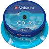 Scheda Tecnica: Verbatim 25 Cd-r Extra Protection 700mb 80 Min 52x Azo Cake - Box