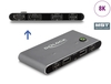 Scheda Tecnica: Delock Switch USB-C KVM to HDMI and DP 8K MST with USB 2.0 - 