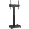 Scheda Tecnica: Techly Sup. Da Pavimento Per Tv Da 42'' 75'' Con - Regolazione Rizzontale Verticale Nero