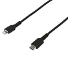 Scheda Tecnica: StarTech .com Cavo Da USB C A Lightning Da 2m Nero Cavo In - Fibra Aramidica Da USB Tipo C Certificato Apple Mfi (rUSBcl