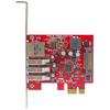 Scheda Tecnica: StarTech .com Scheda Espansione PCI Express USB 3.0 - a 3 porte con UASP e staffa a basso profilo + Gigabit Ether