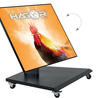 Scheda Tecnica: HAGOR Brackit Stand 80 Mobile Stand For 32-55in Displays - Max 30kg