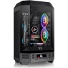 Scheda Tecnica: Thermaltake The Tower 300 551 x 342 x 281 mm, 3mm Tempered - Glass, SPCC ATX