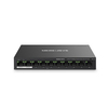 Scheda Tecnica: Mercusys 10 Ports: 10 10/100 Mbps RJ45 ports with 8 PoE+ - 2 UpLINK Ports, 250 m, 171x98x27 mm